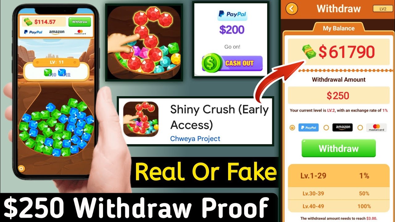 Shiny Crush Game Real Or Fake? – Shiny Crush Withdrawa – Shiny Crush Game Review – Shiny Crush App